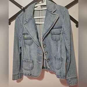 Denim Blazer Jacket